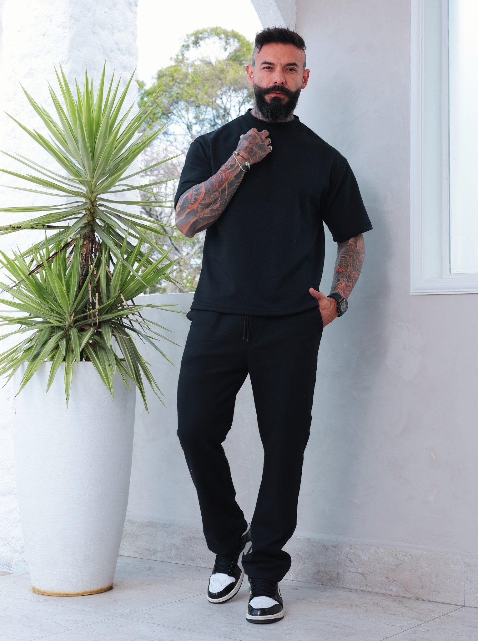 Conjunto Monaco Preto