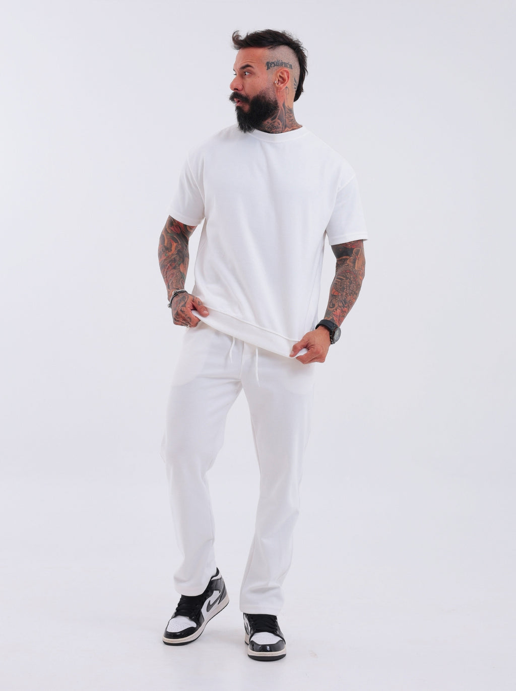 Camiseta Boxy Santorini Off White