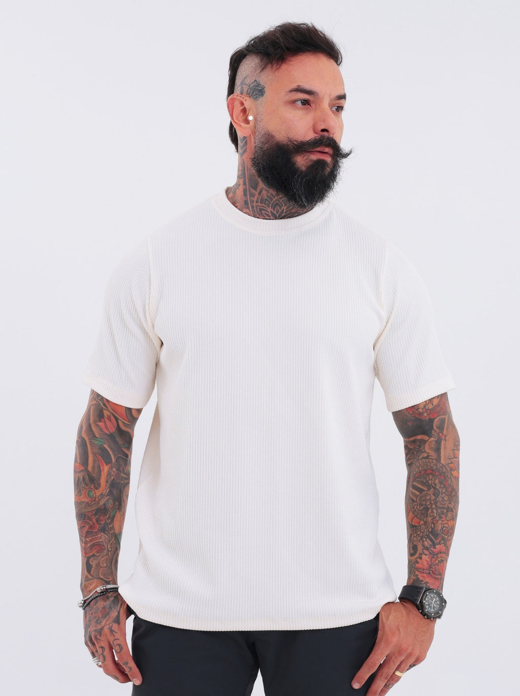 Camiseta Casual Dubai Off White