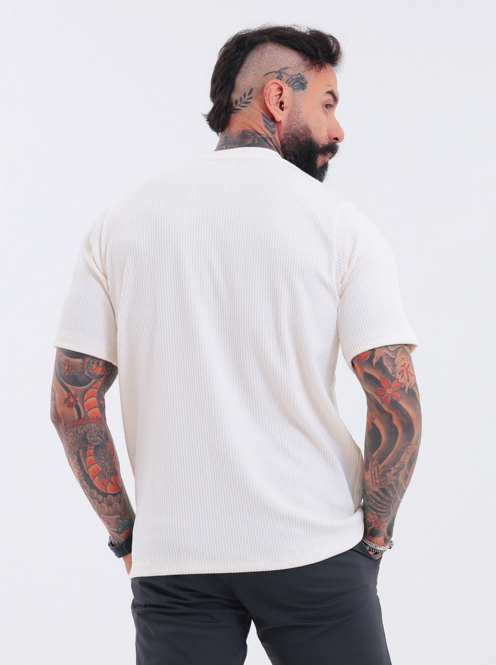 Camiseta Casual Dubai Off White