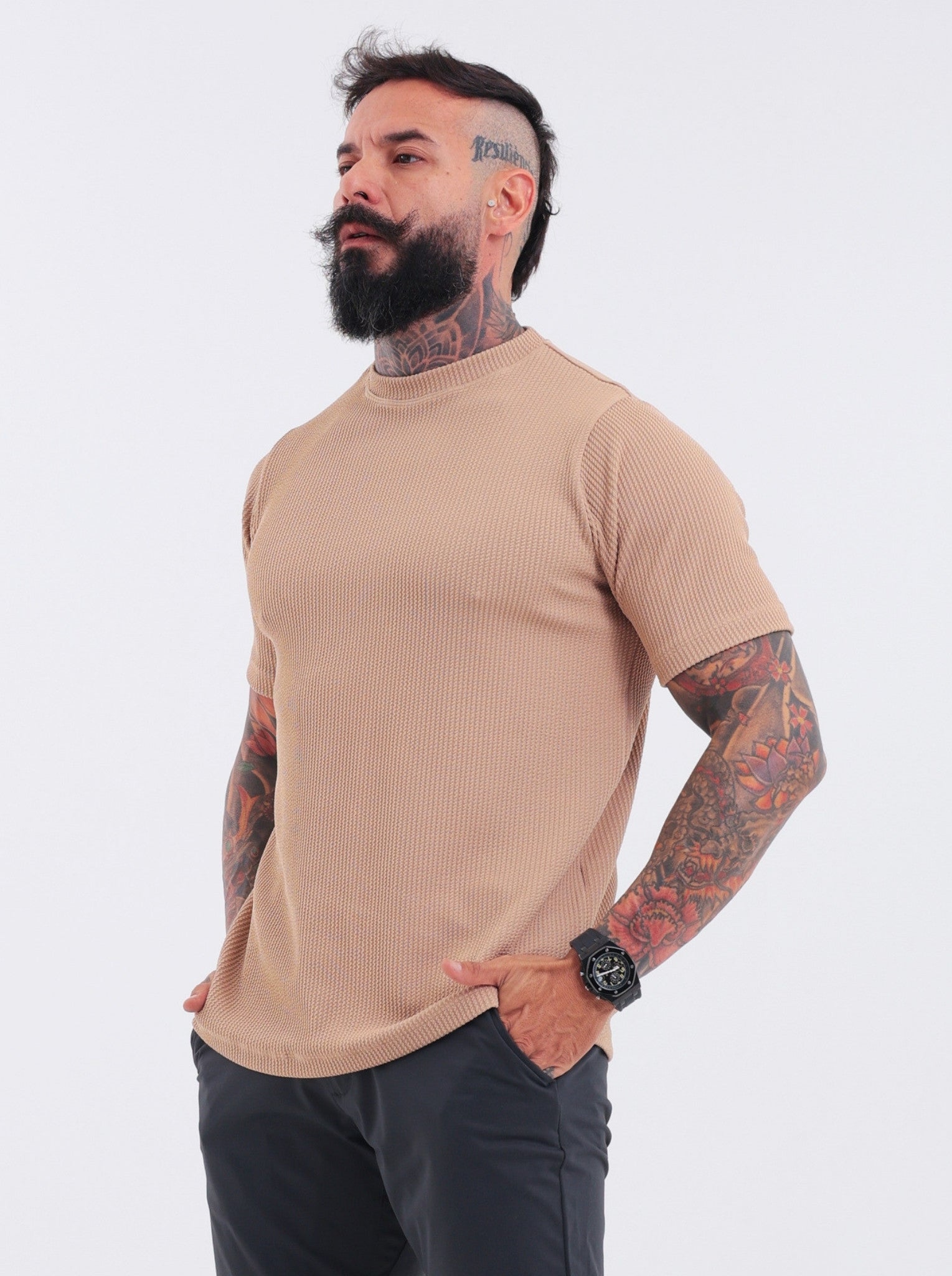 Camiseta Casual Dubai Bege
