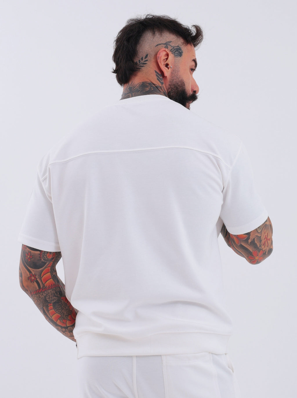 Camiseta Boxy Santorini Off White