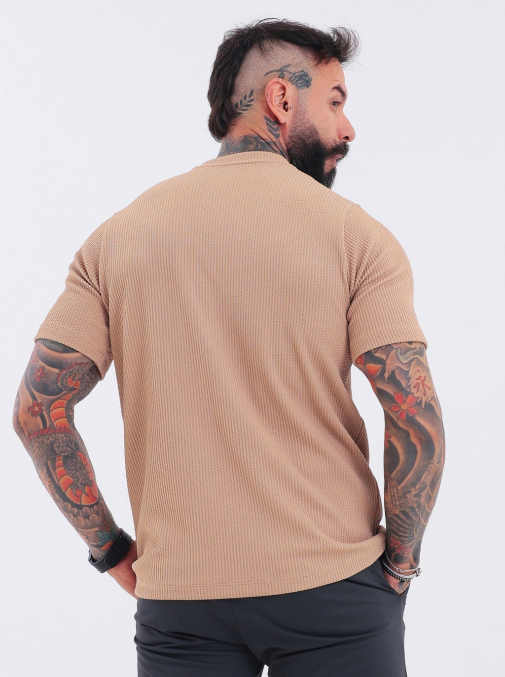 Camiseta Casual Dubai Bege