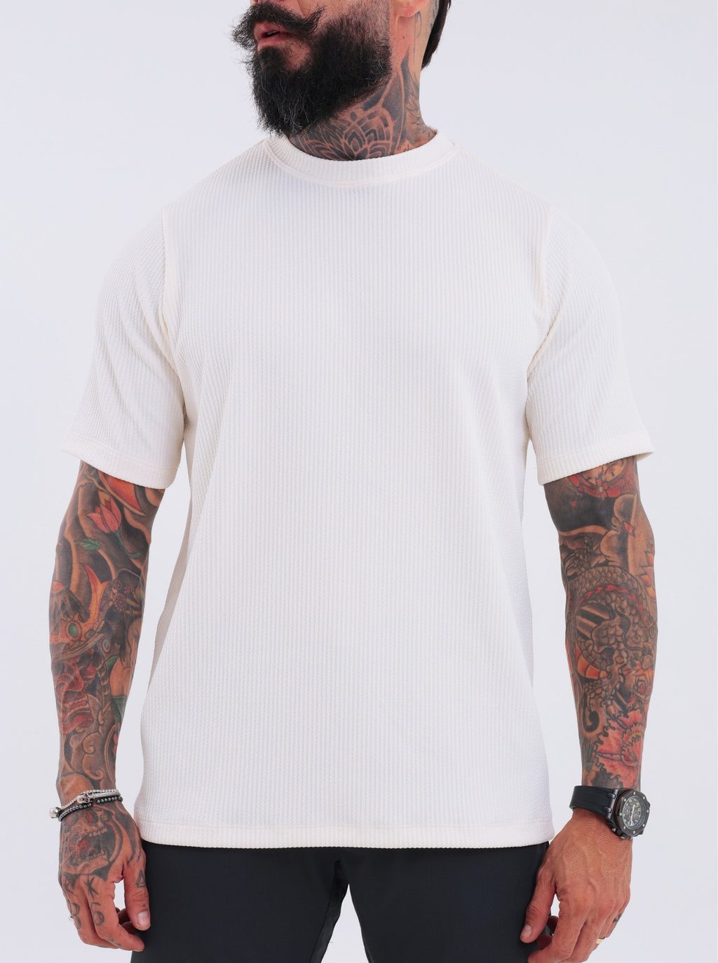 Camiseta Casual Dubai Off White