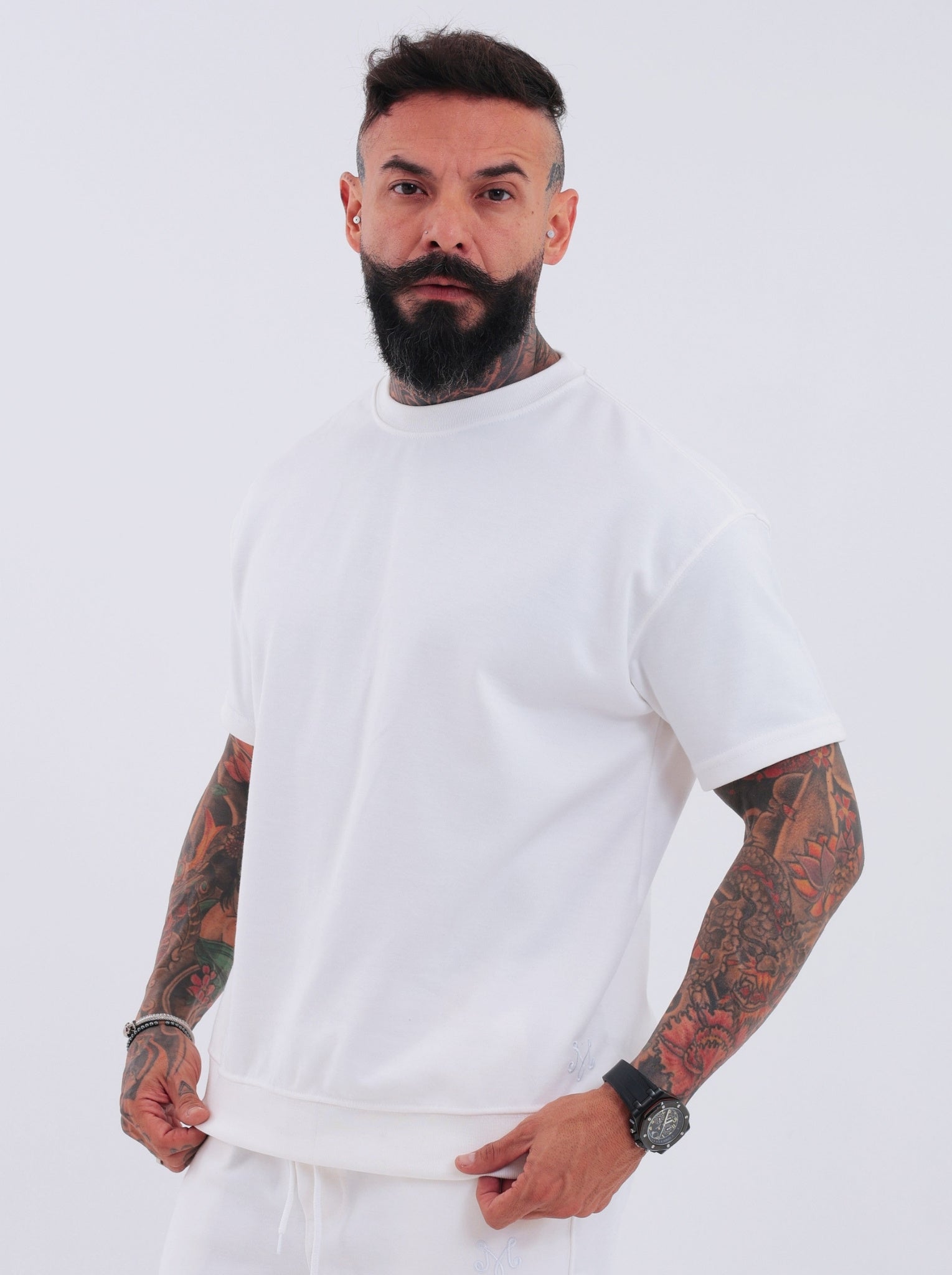 Camiseta Boxy Santorini Off White