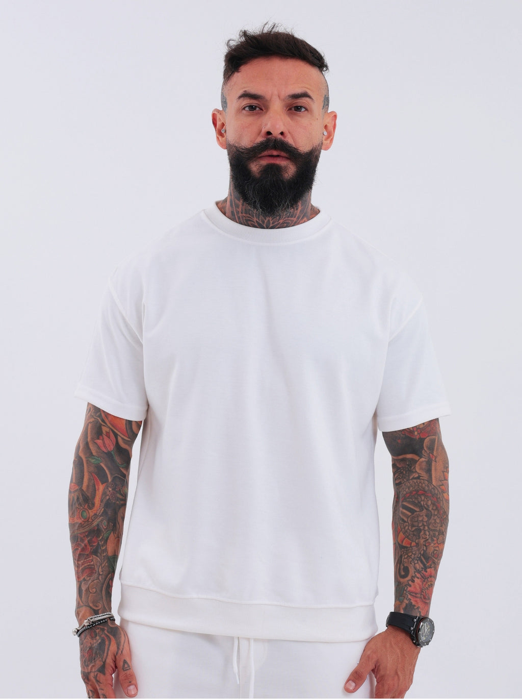 Camiseta Boxy Santorini Off White