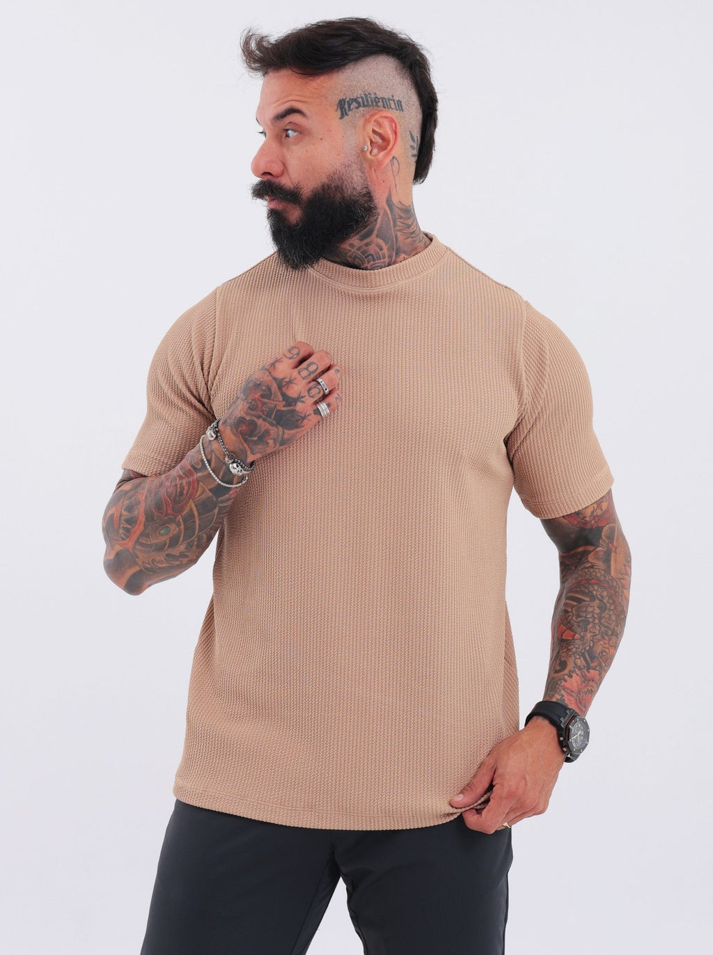 Camiseta Casual Dubai Bege