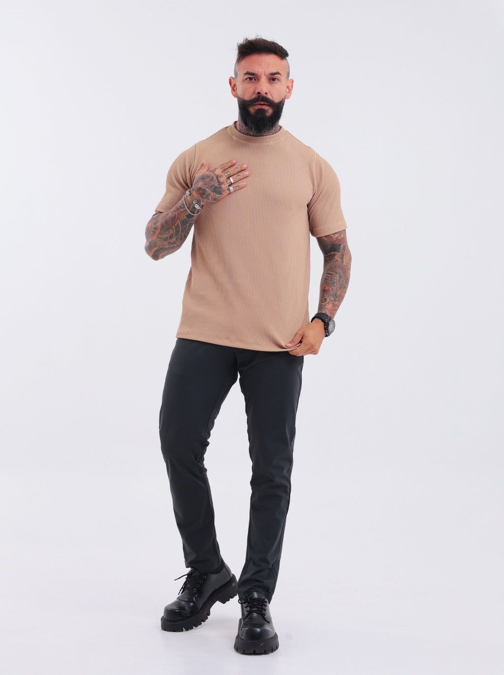 Camiseta Casual Dubai Bege