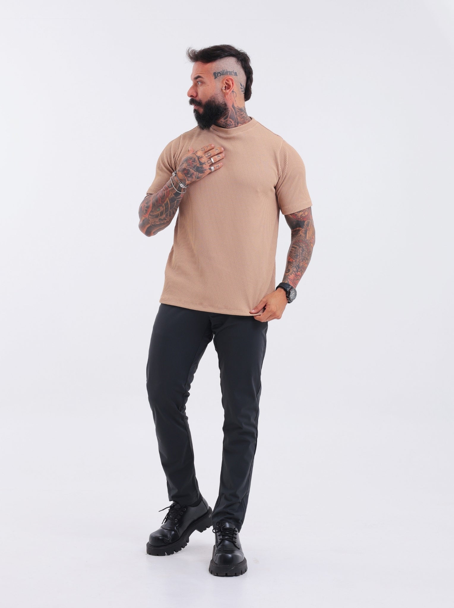 Camiseta Casual Dubai Bege