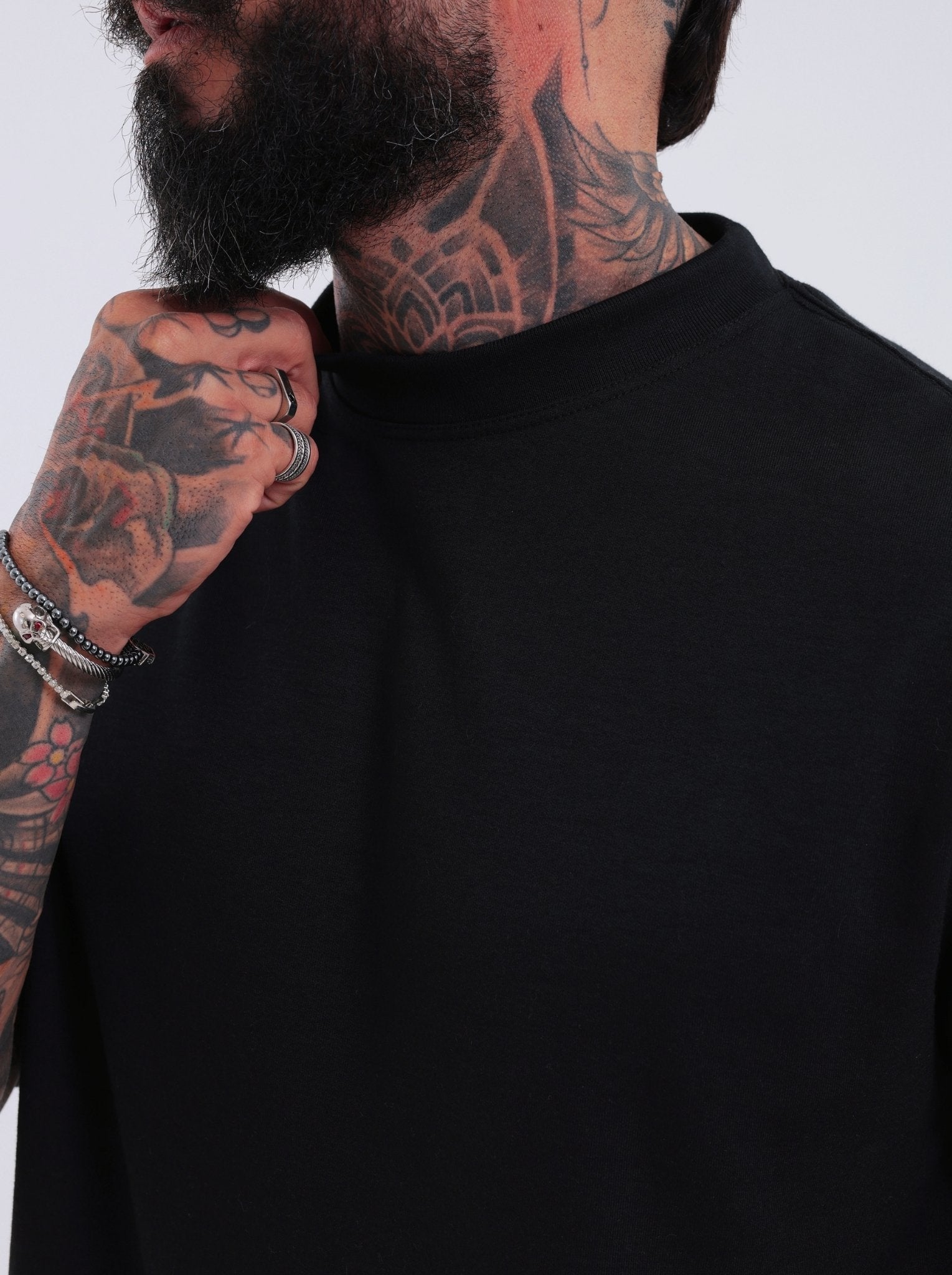Camiseta Oversized Monaco Preta
