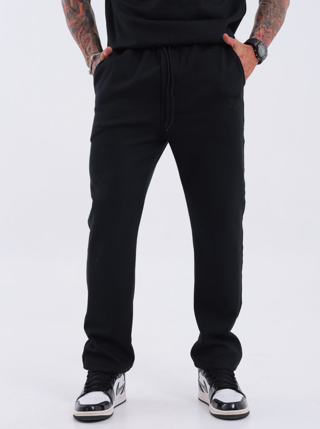 Calça Reta Monaco Preta