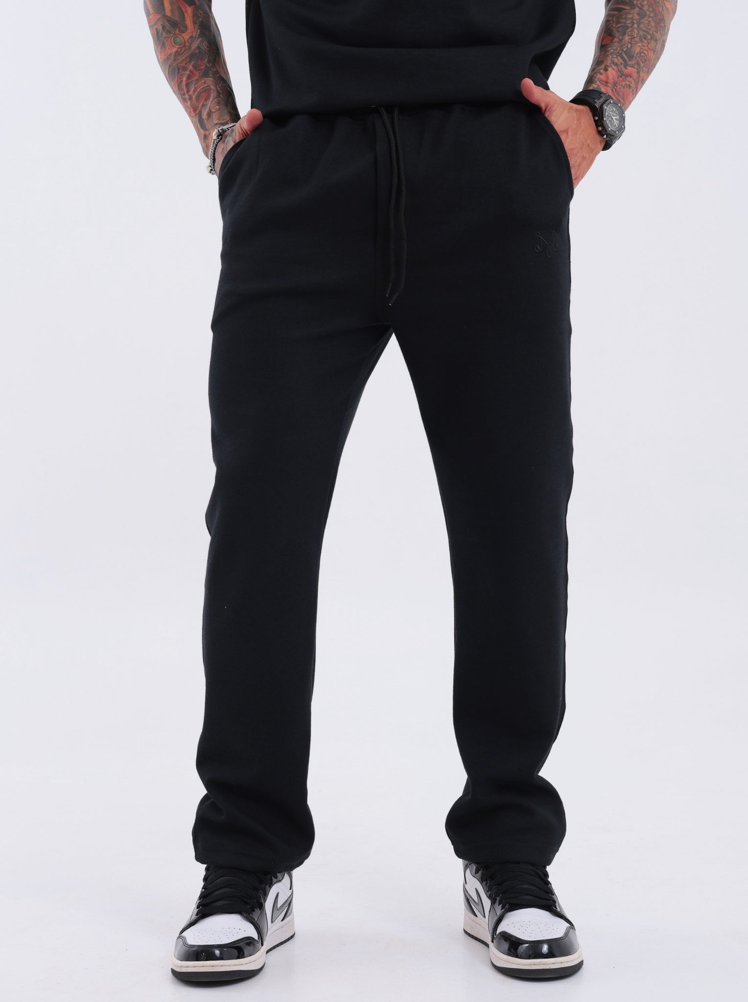 Calça Reta Monaco Preta