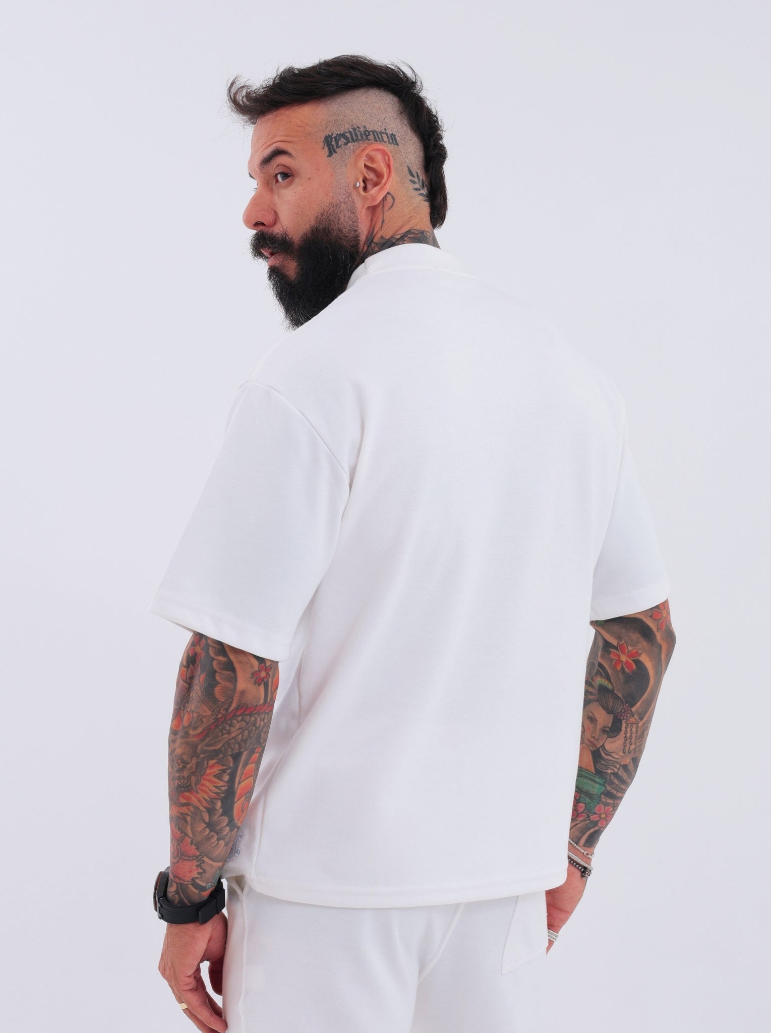 Camiseta Oversized Monaco Off White