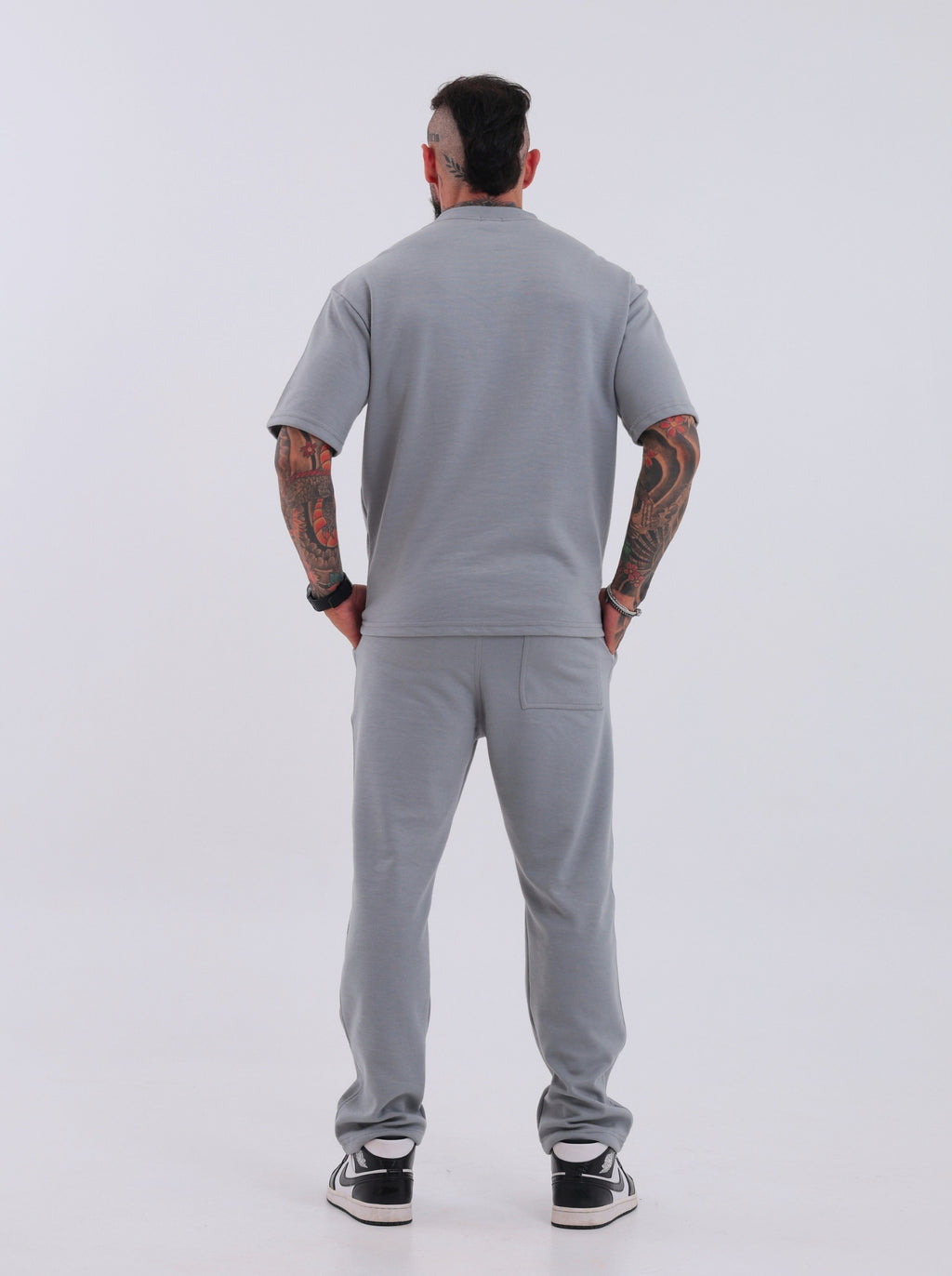 Conjunto Monaco Cinza