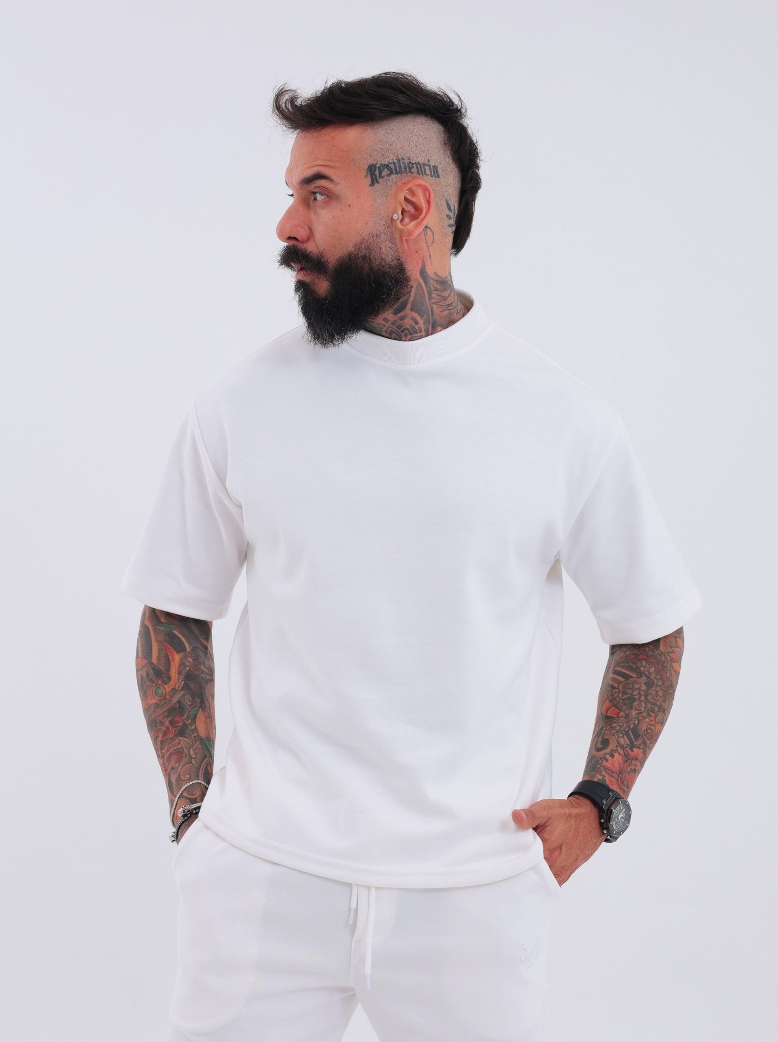 Camiseta Oversized Monaco Off White