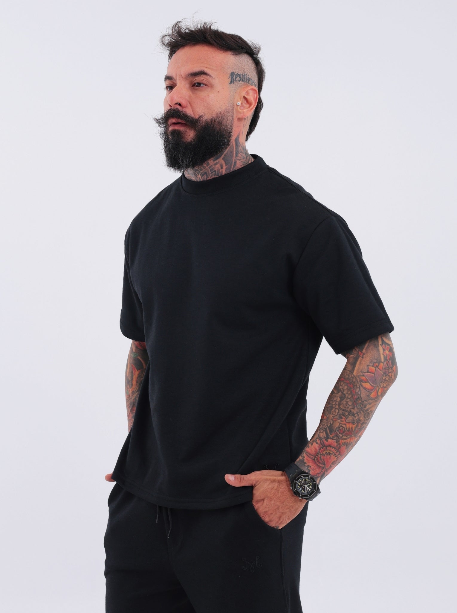 Camiseta Oversized Monaco Preta