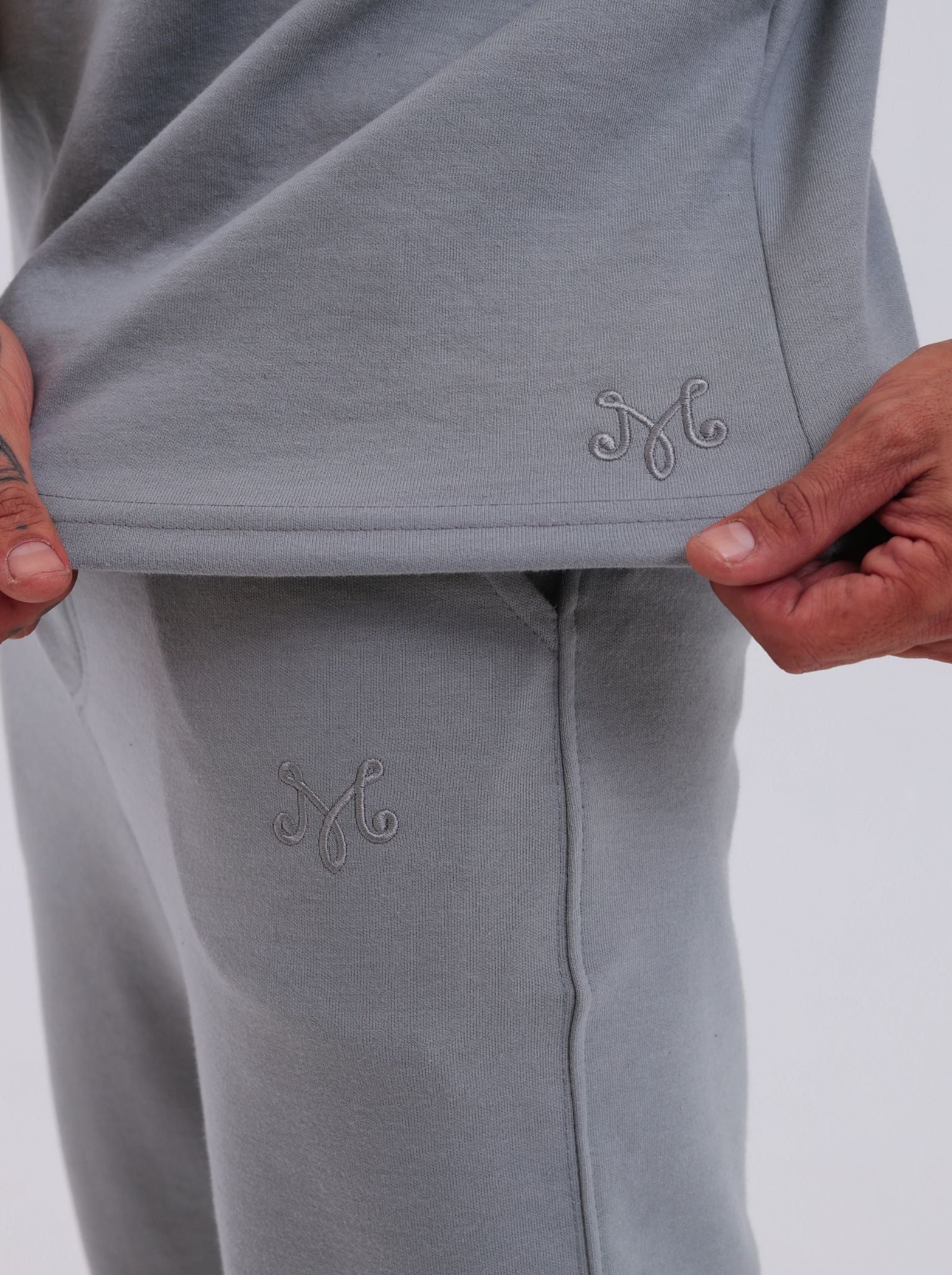 Camiseta Oversized Monaco Cinza
