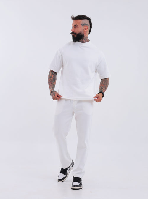 Calça Reta Monaco Off White